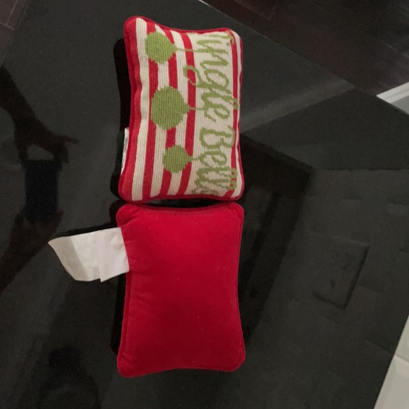 Christmas Jingle Bell pillows - Picture 3 of 4